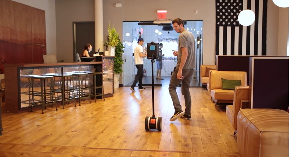 WeWork uses telepresence robot